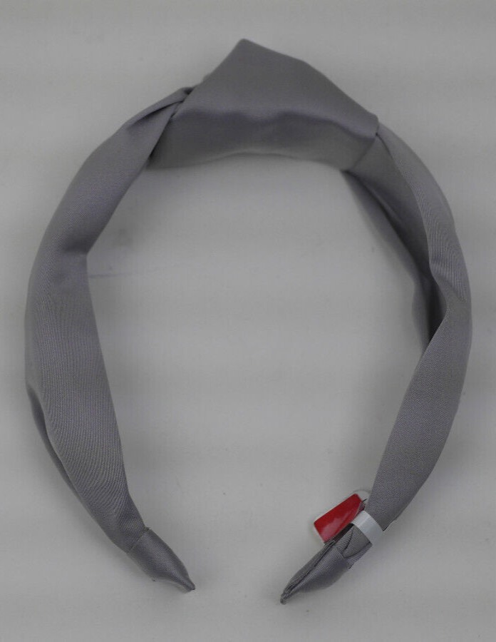 ICING Gray Knotted Headband & Clare’s Gray & Yellow Beaded Band Hair Ties 2 Pack