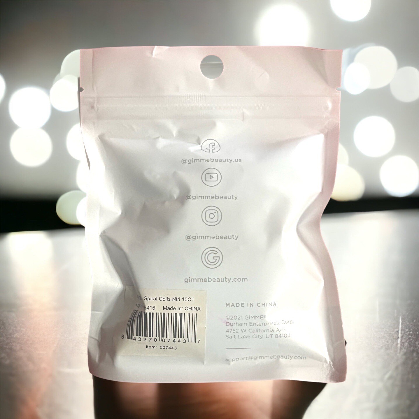 Gimme Beauty Spiral Hair Coils 10 Ct NWT