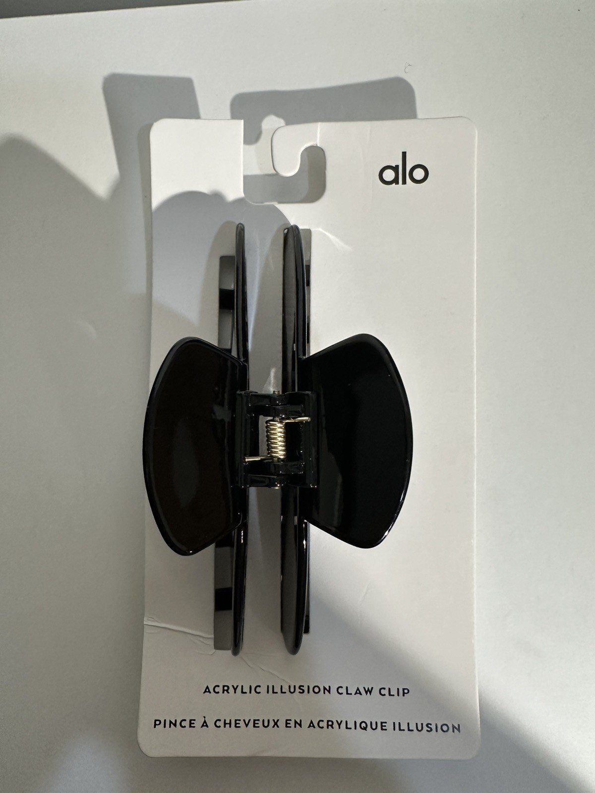 Alo Yoga black hair clip