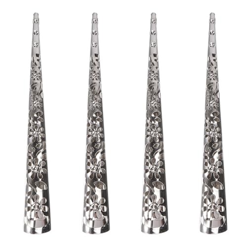 Hair Claw Clips – 4 Pcs Duckbill Alligator Retro Vintage Spring Hollow Out