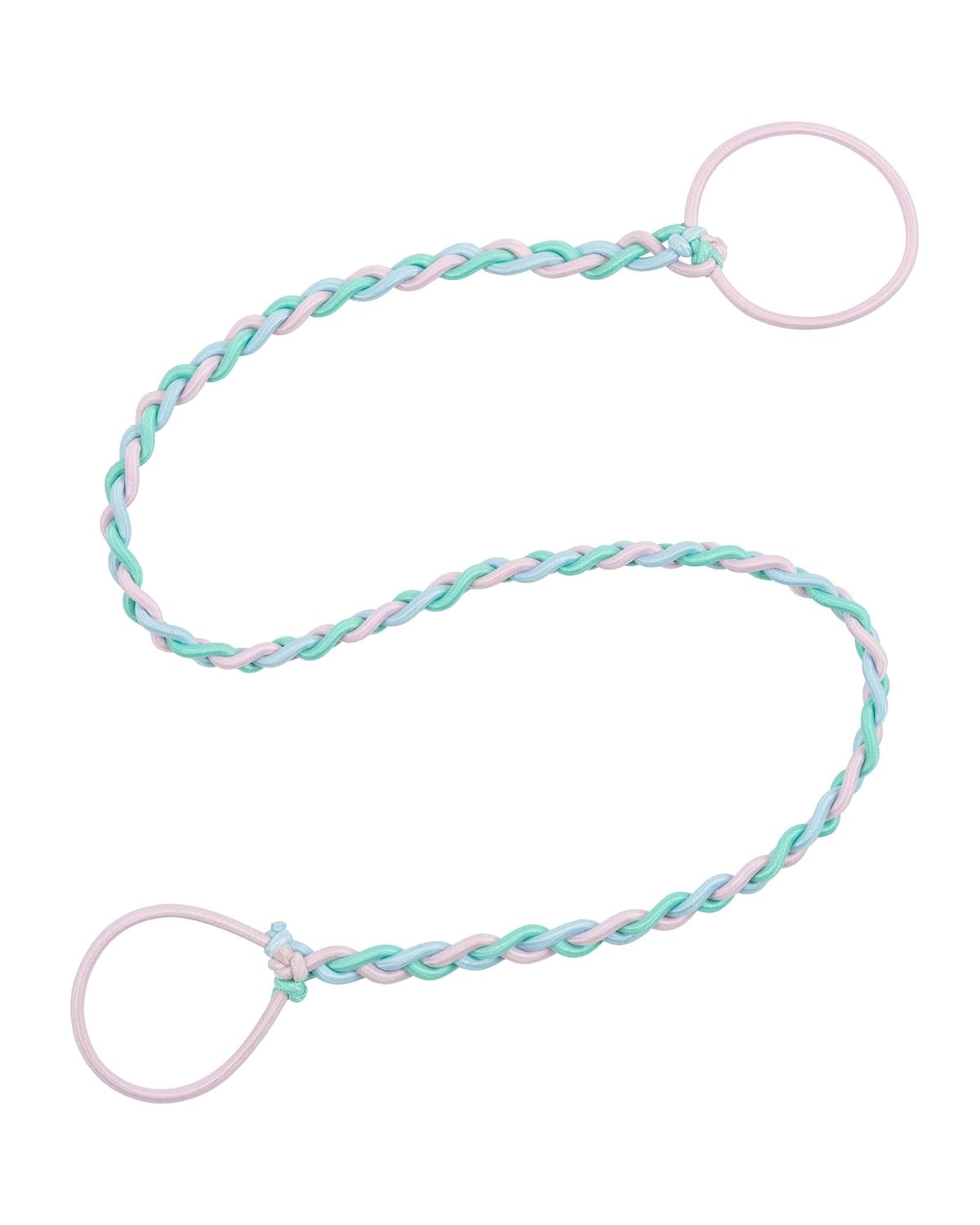 Regular Soft Tangle-Free Hair Tie Women Nylon Hair Elastic Colorful Hair