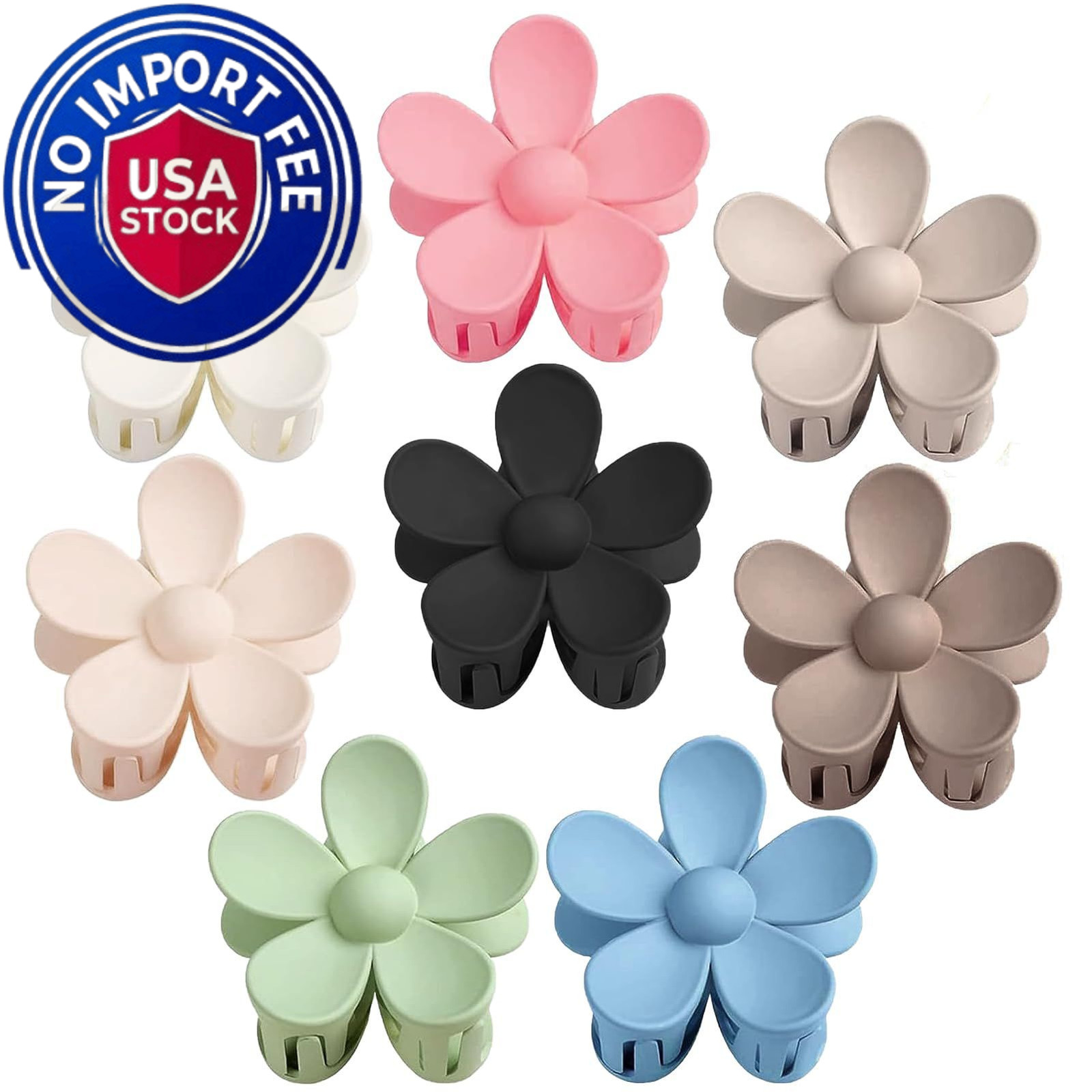 1 Count (Pack of 8), C：Blue, Pink, White, Beige, Black, Green, Coffee, Khaki