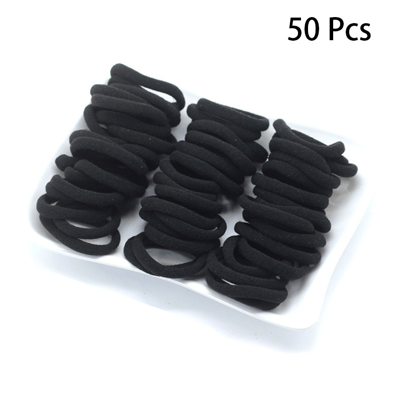 Men Women Hair Ties Soft Seamless Hair Bands Fr Thick Thin Hair Ponytail Holders