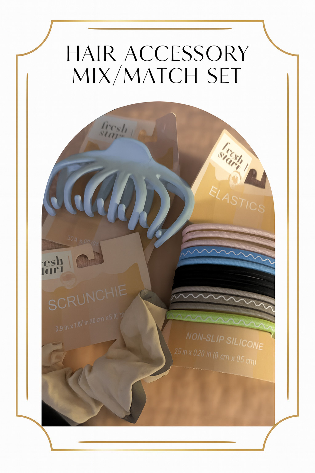 New 3-Piece Hair Accessory Mix/Match Set by fresh start