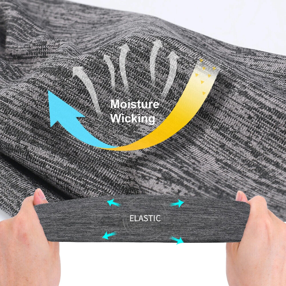 Workout Hair Bands Running Sports Headbands Cross Elastic Soft Athletic Headband