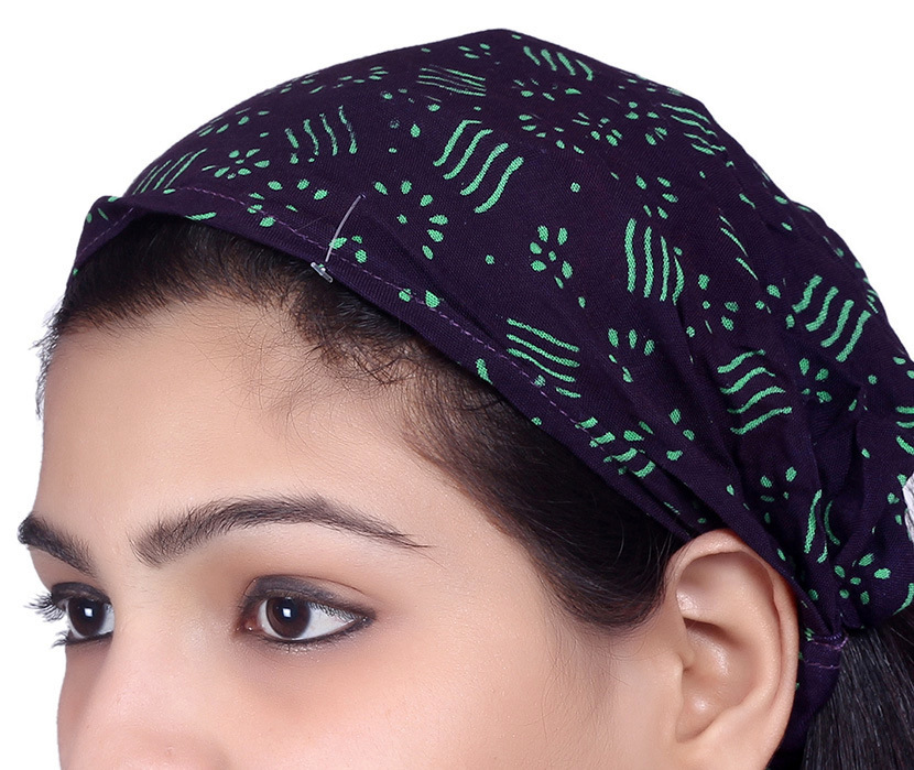 US STOCK 10 Pieces Women Rayon Headband Wide Hairband Bandana Lot Wrap Band Yoga