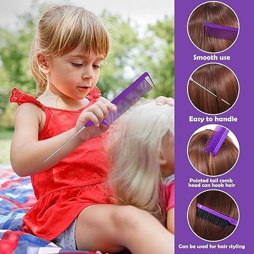 32 Colors Small Hair Rubber Bands with 16 Styling Tools, 2000 Pcs