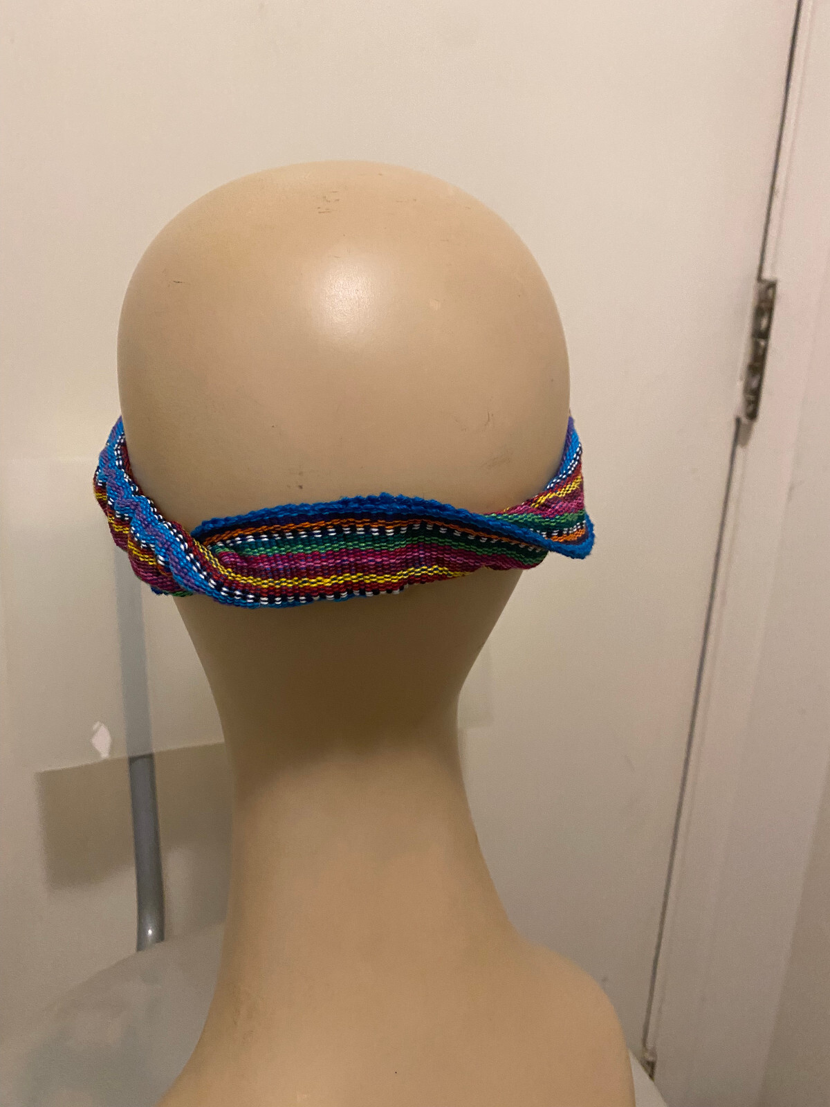 Braided strap headband Guatemalan cotton Colorful Tribal Elastic Women Child BS