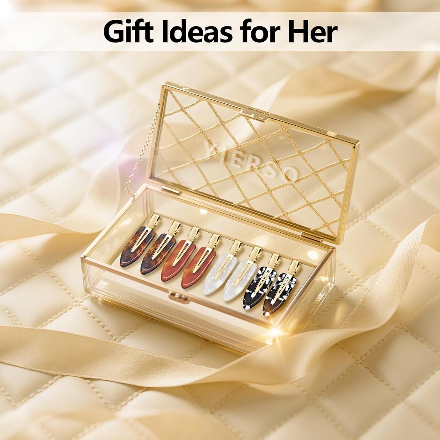 8 Pcs No bend Hair Clips No Crease Makeup Duckbill Clip No Dent Creaseless Flat