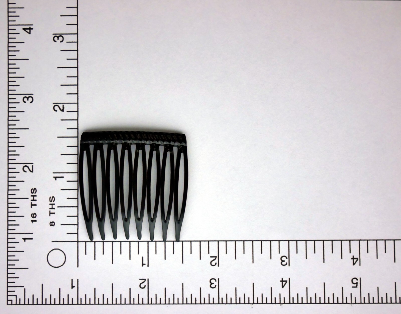 6 Combs x Good Hair Days Grip-Tuth® 1.5″ 1.75″ 2.75″ Black sidecombs Made in USA