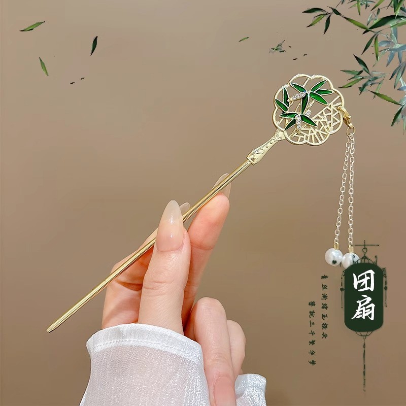5pcs Chinese Style Hairpin Vintage Hair Stick for Women Asian Special Occasion