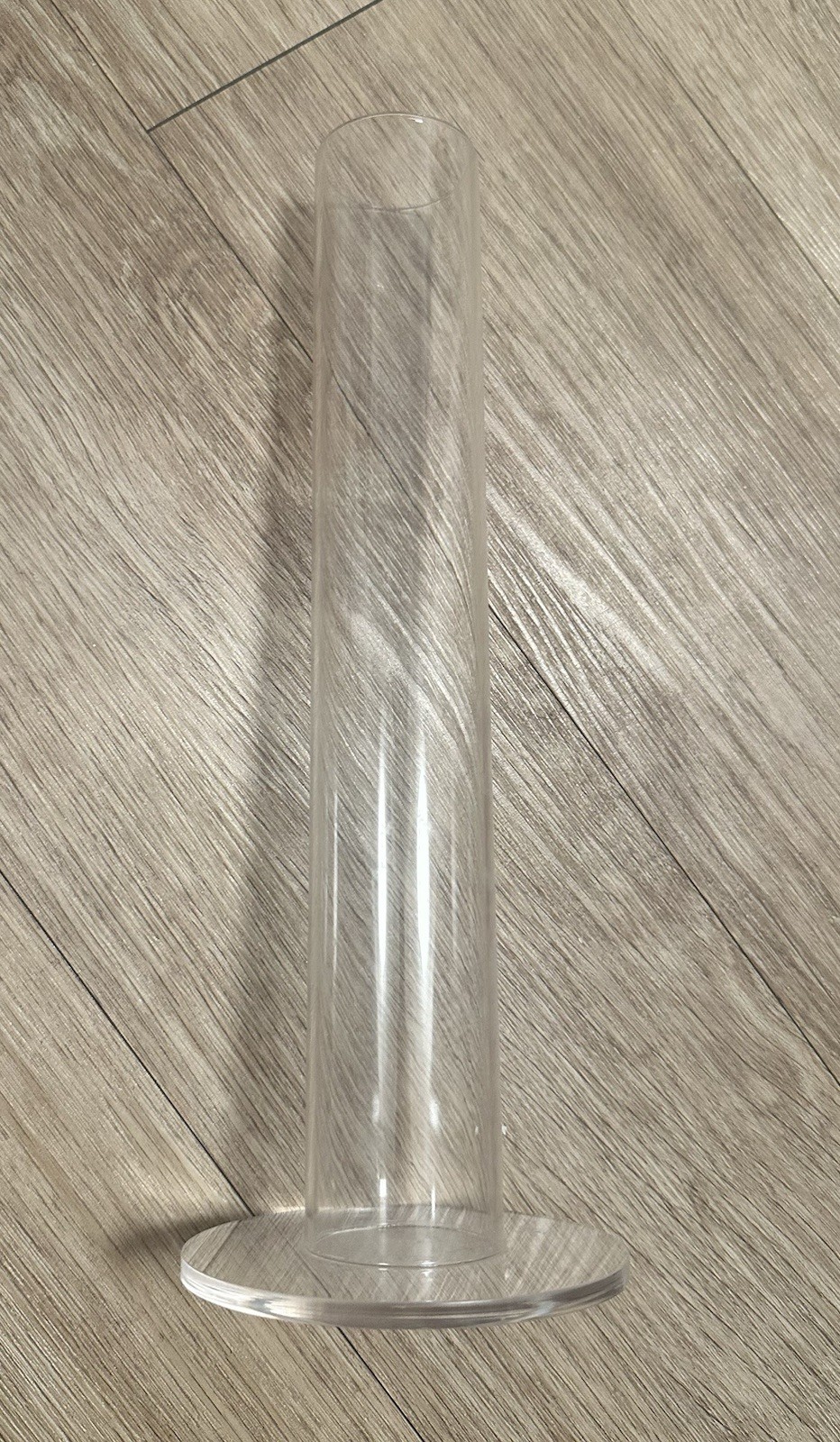 Clear Scrunchie Holder Stand, Acrylic Scrunchie Display, 11 Inches Tall