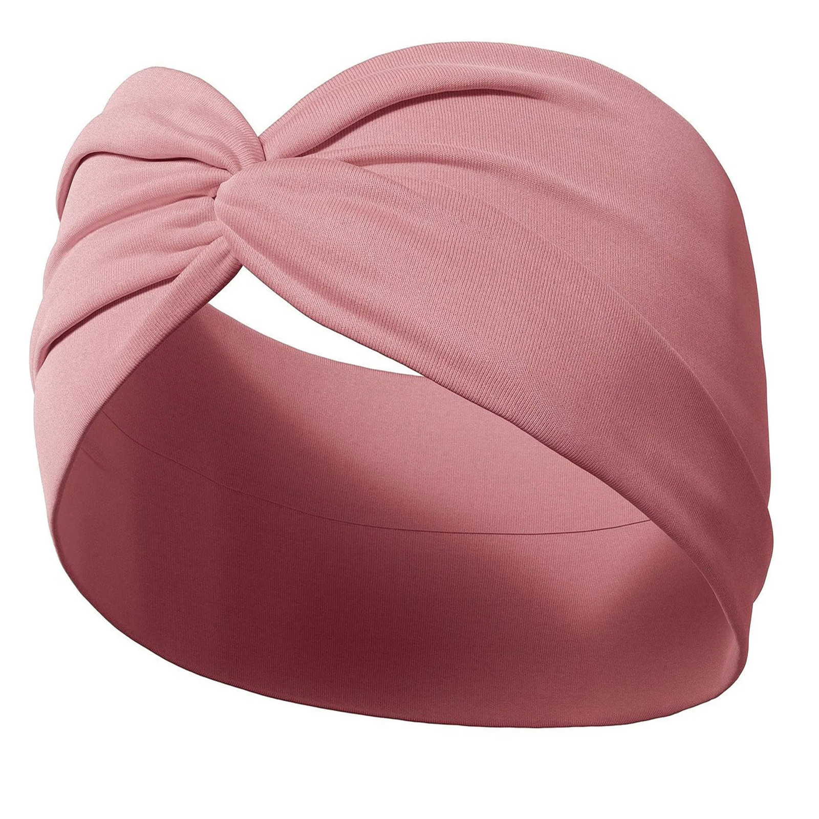 Headbands Yoga Wide Thick Stretch Boho African Turban Leopard Knotted Women