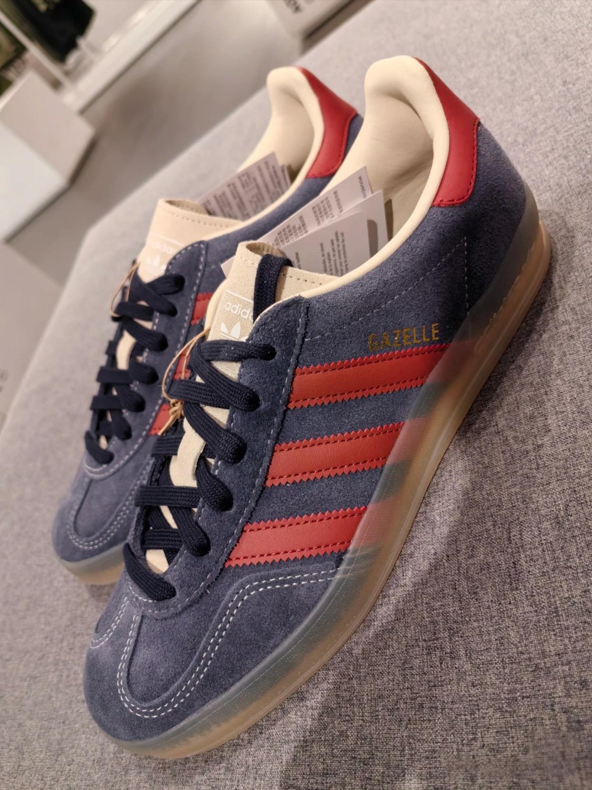 adidas Gazelle Indoor Legend Ink Preloved Ruby JH5404