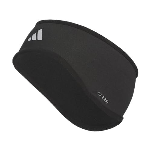 adidas Unisex Alphaskin Winter Headband – Cold Weather Workout Ear Sweatband