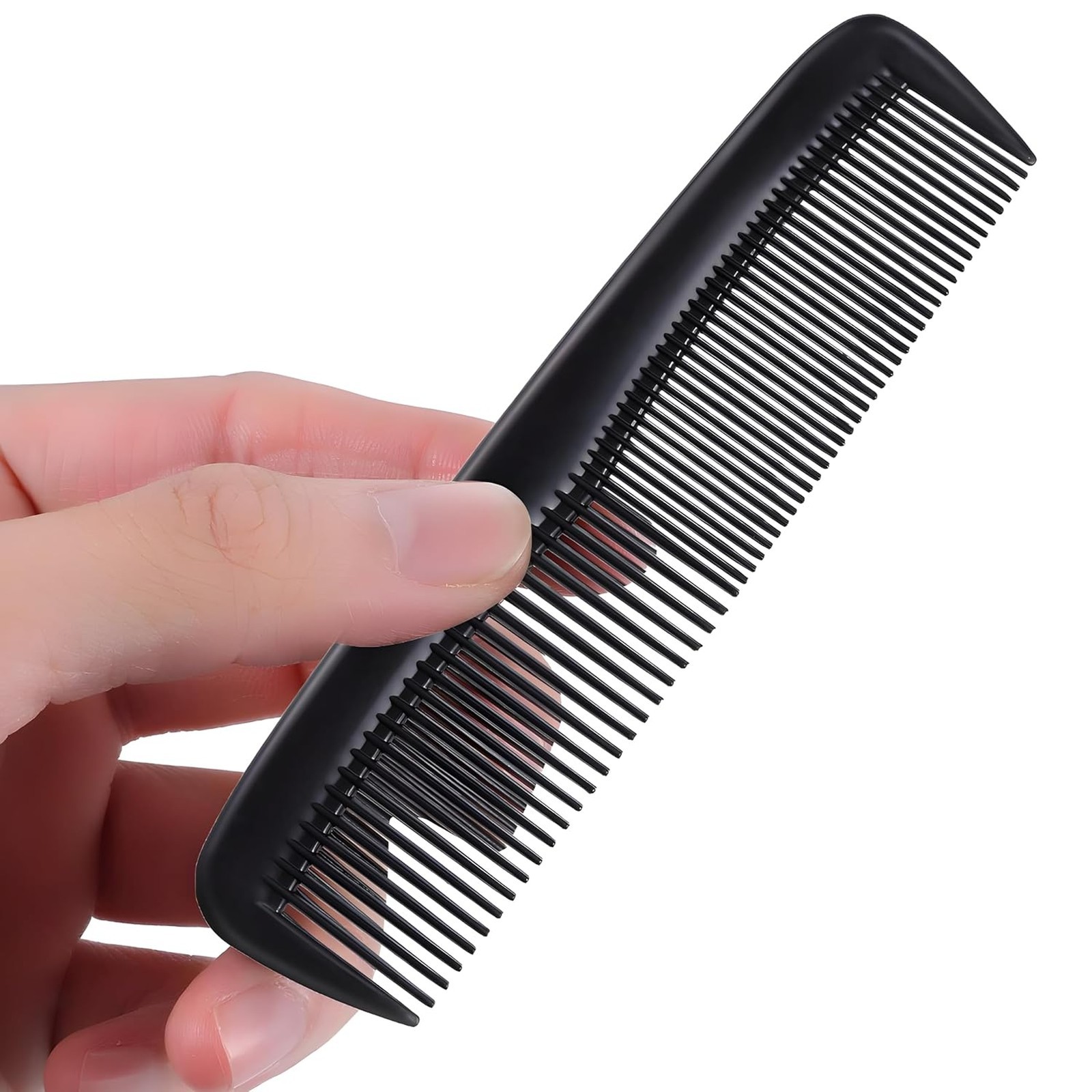 Unbreakable Hair Combs Pack of 16 5 Inch Dual Bristle Styling Combs for Men