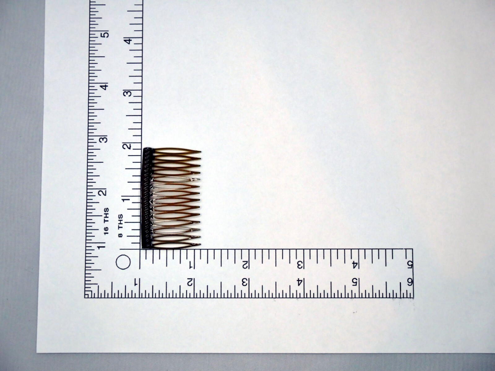 6 Combs x Good Hair Days Grip-Tuth® 1.5″ 1.75″ 2.75″ Black sidecombs Made in USA