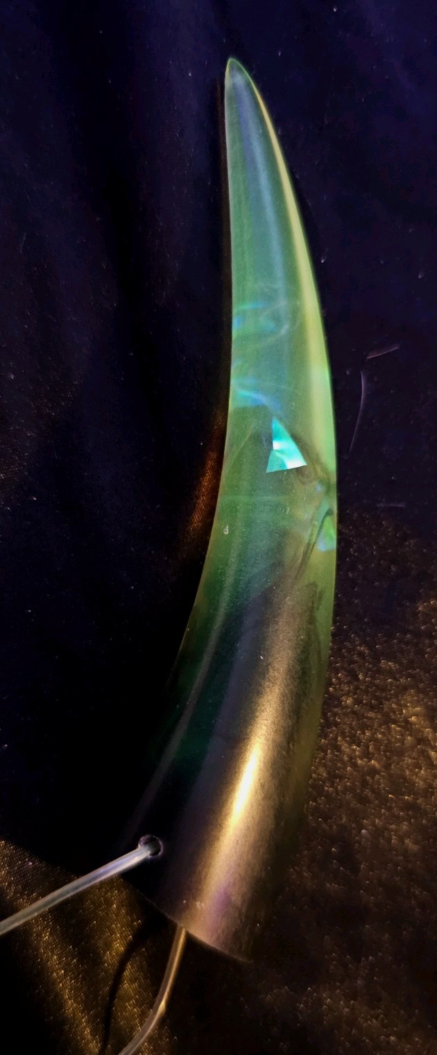 Green and Black Acrylic Devil/Demon Horns for Cosplay/Fashion/AlternativeFashion
