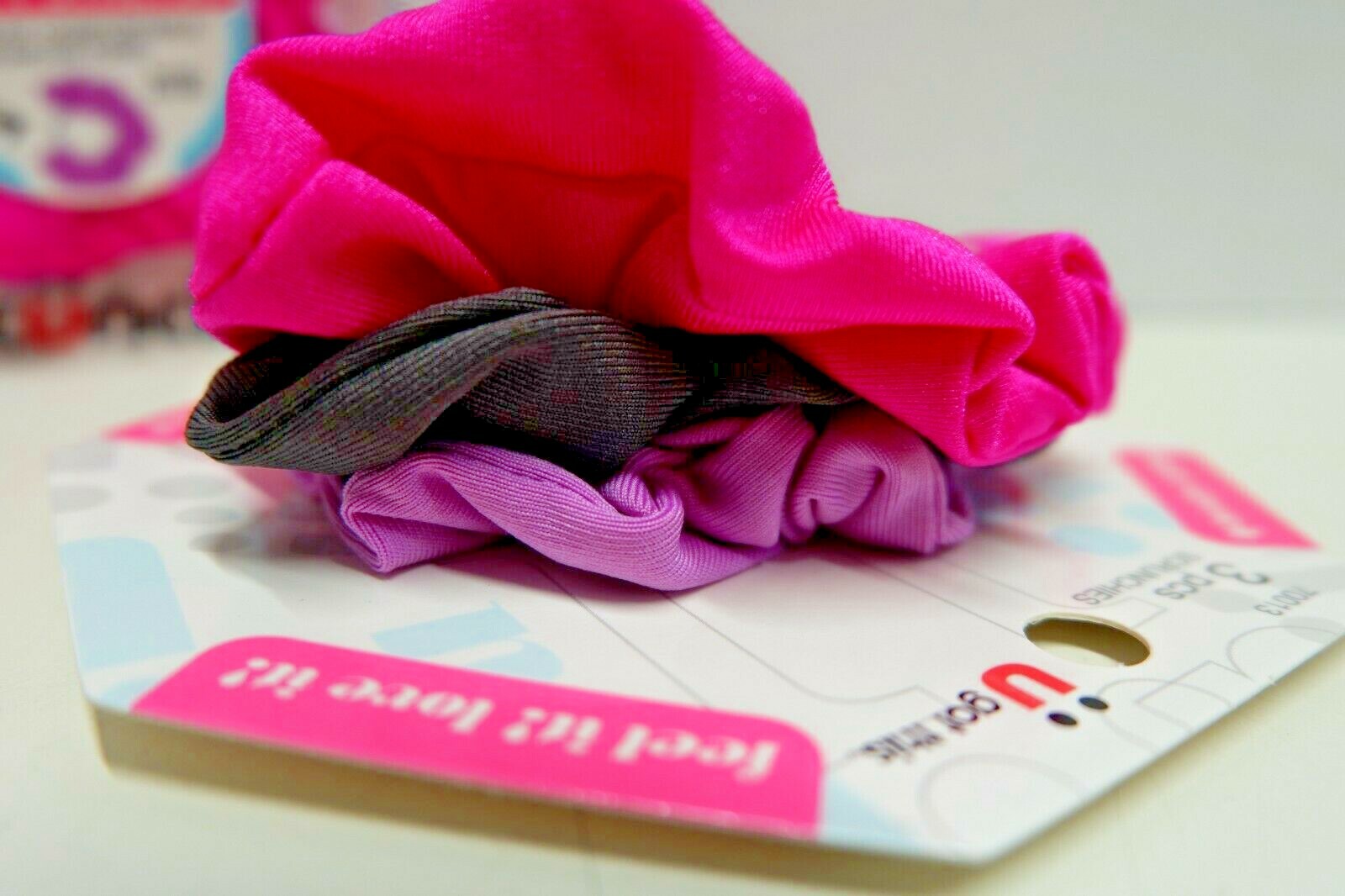 6 Scunci Comfy Stretch Scrunchies The Original Scrunchie 2 Packs, 3 In Each Pack