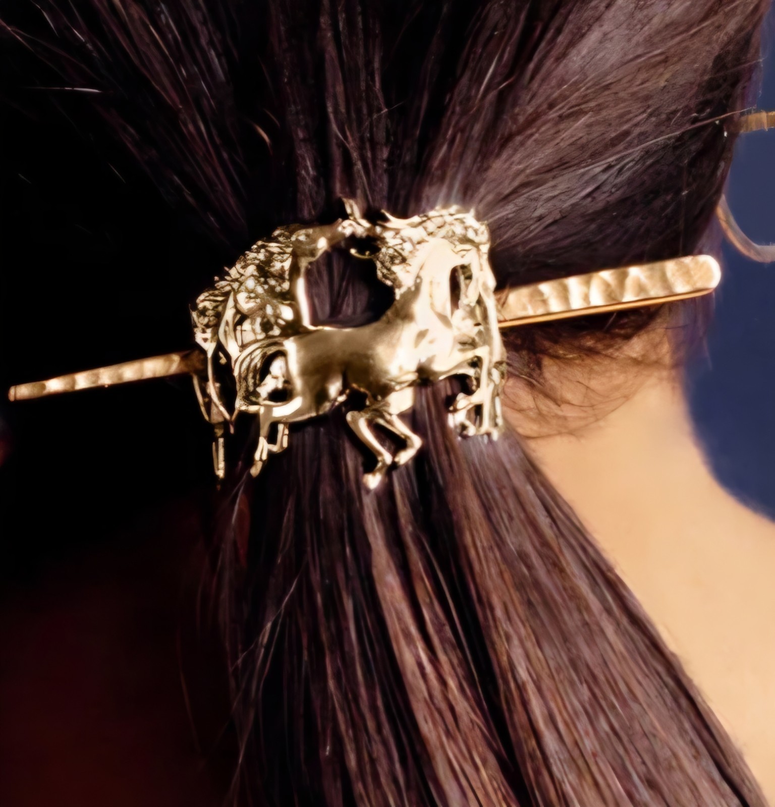 Bronze Wild & Free Pony Cover by the good collective Ponytail Equestrian Hair Ti