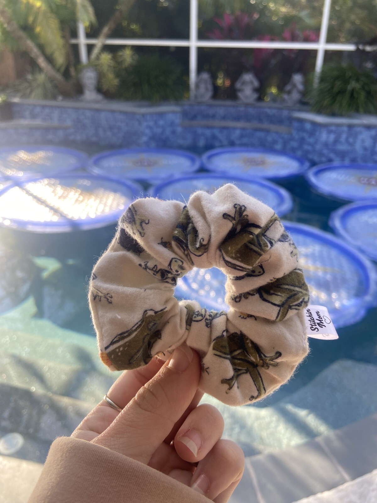 NEW Handmade Scrunchies Regular Size. 3 Pack