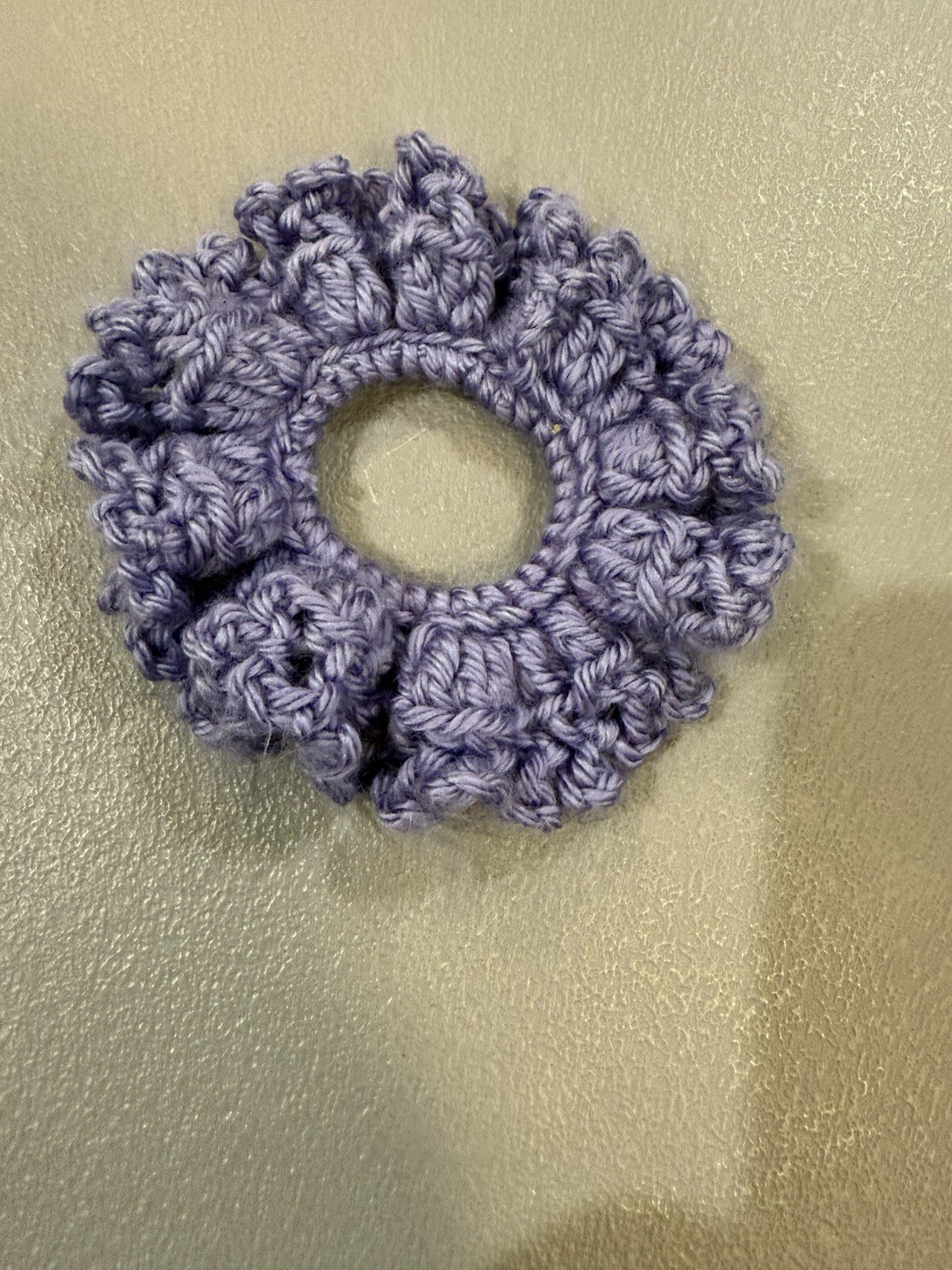 Crochet Handmade Hair Scrunchie New