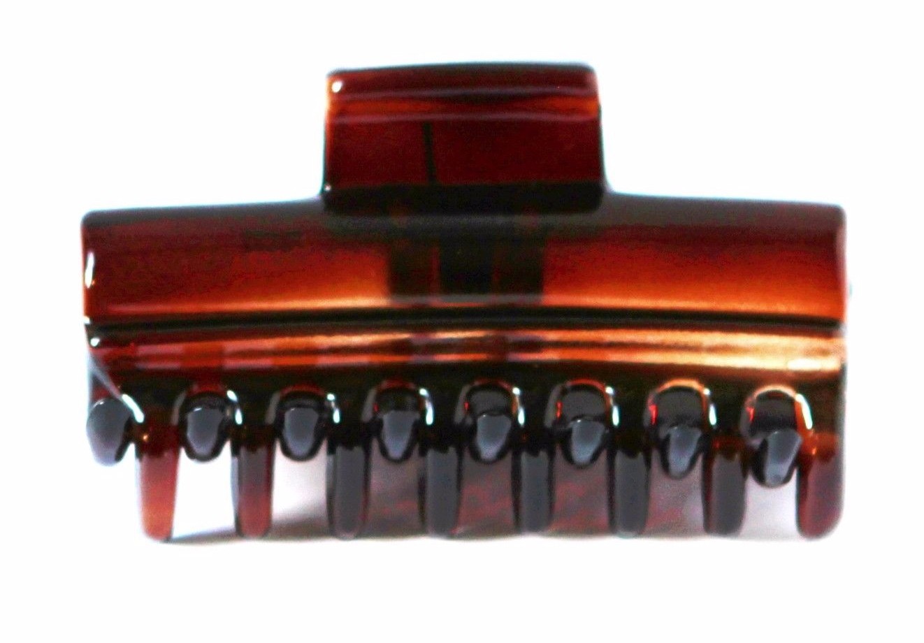 French Tortoise Hair Claw Made Of Quality Celluloid Acetate Jaw Hair Clip T43-47