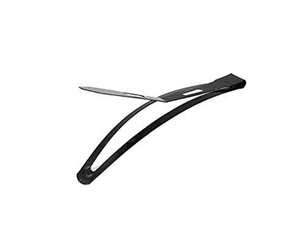24 Pcs Large Metal Hair Snap Clips 2.36 Inch Long No-Slip Hair Clips Barrettes f