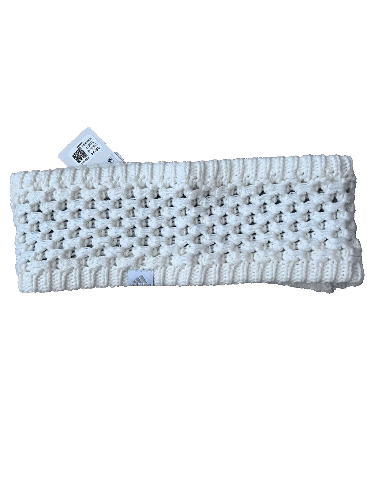 Adidas IQ5591 Knit Crestline Headband White