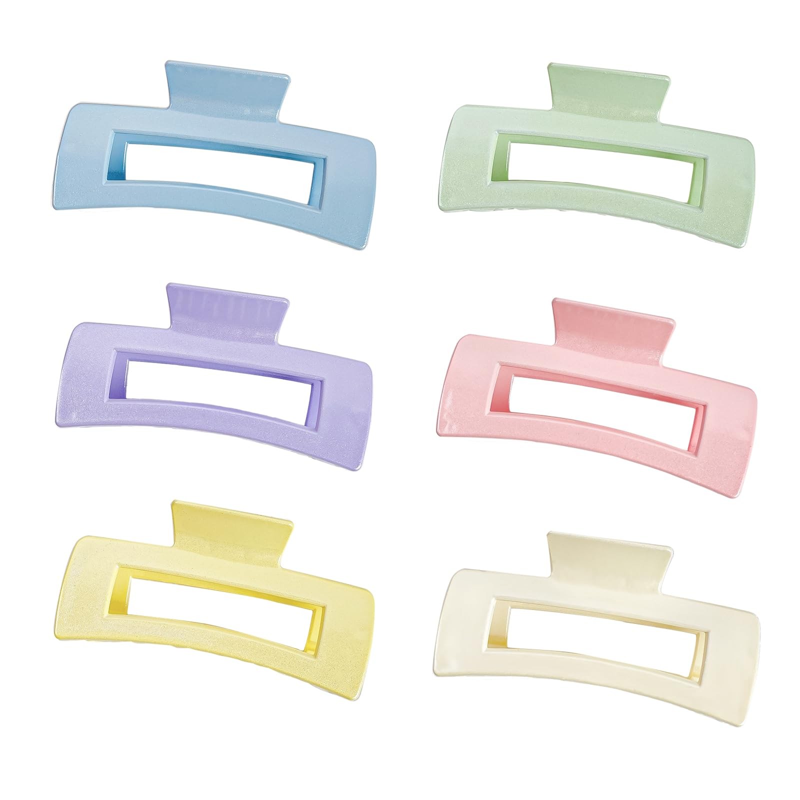 6 Count (Pack of 1), [‘shinypink’, ‘blue’, ‘green’, ‘yellow’, ‘cream-white’,…