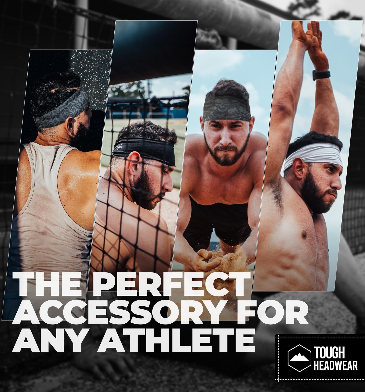 Mens Headband | Sweat Headbands for Men Working Out Running Sports Gym – Athl…