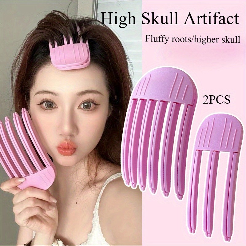 2PCS Hair Volumizing Clips Root Lifter Natural Fluffy Manual Styling Normal Hair