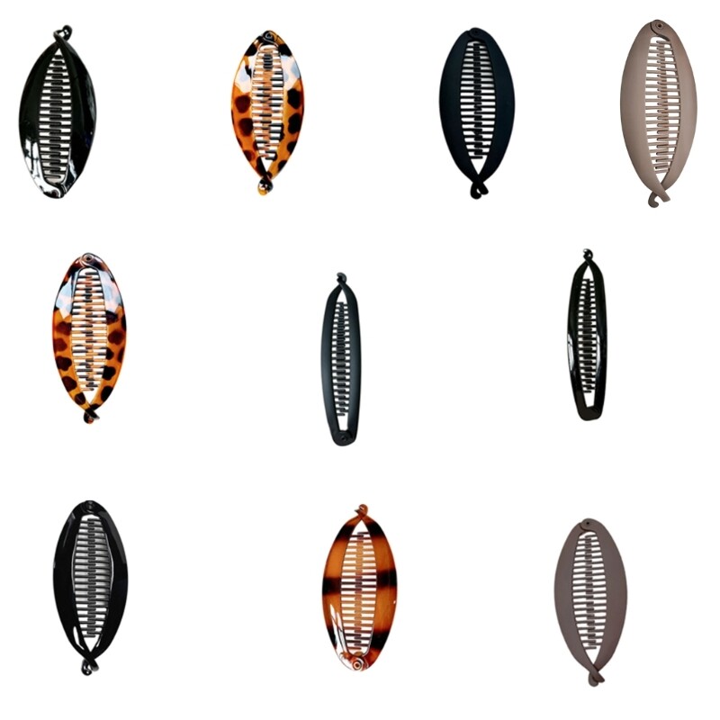 Large Banana Clip Hair Accessories For Creating Voluminous In Any Hair Type