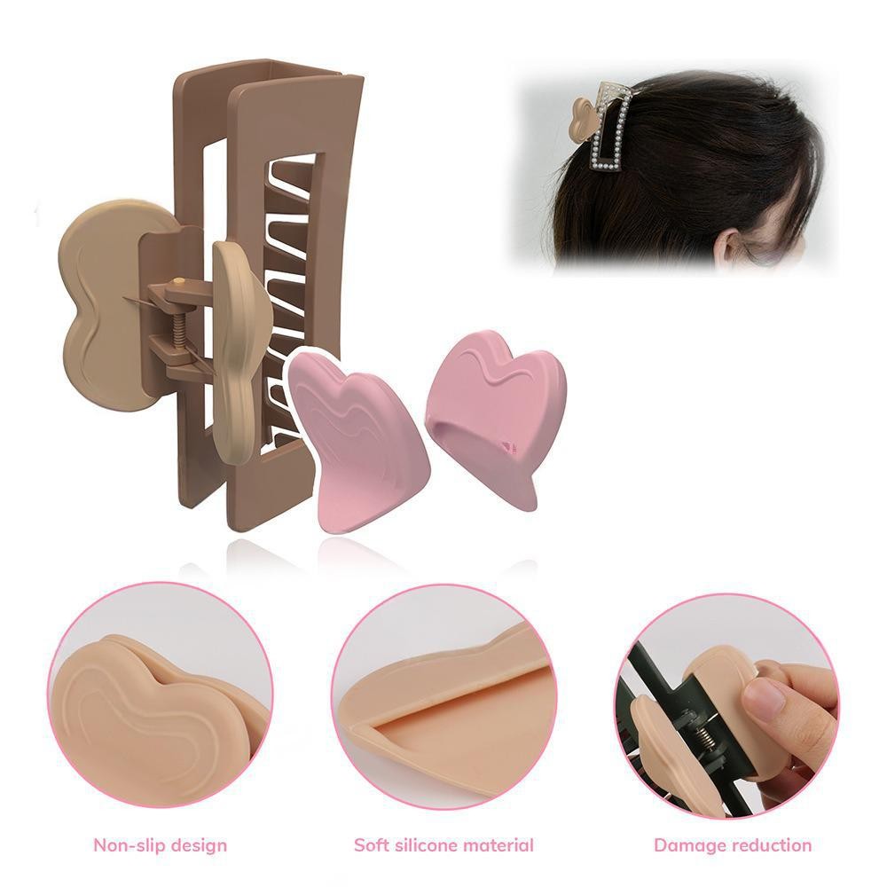 Versatile Robust Economical Easy to Use 1PCS Silicone Cover for Hair Clip Handle