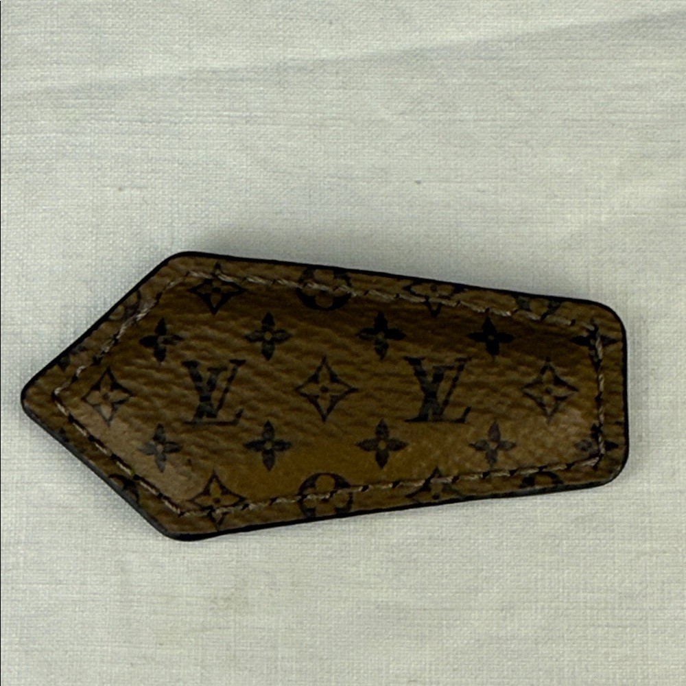 Louis Vuitton Backstage Mini Hair Clip Monogram Canvas NIB Italy