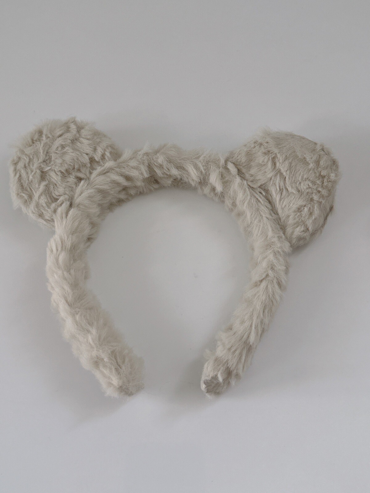 Women Girl Fluffy Curly Cute Round Bear Ears Animal Koala Headband Hair Band