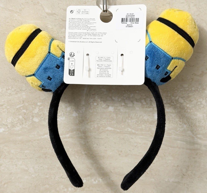 Minions & Monsters Plush Character Headband *Primark*-NEW