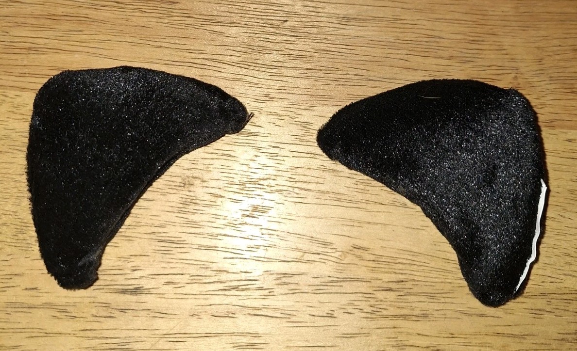 Cat Ears Hair Claw Clips Barrettes Forehead Hair Bangs Clip Headwear. 2 Pieces.