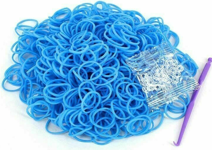 1200 x Hair Mini Elastic Rubber Bands Braiding Colorful Ponytail