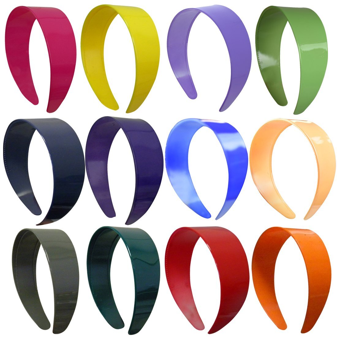 2 Inch Wide Headband – Set of 12