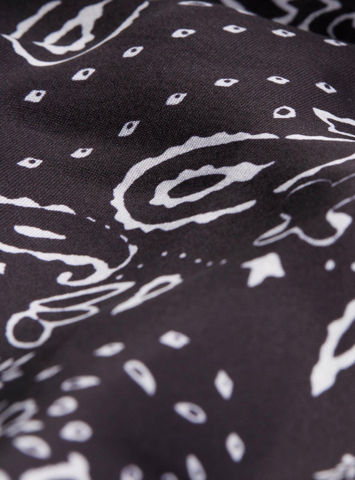 Torrid Bandana Cotton Black One Size #H23271