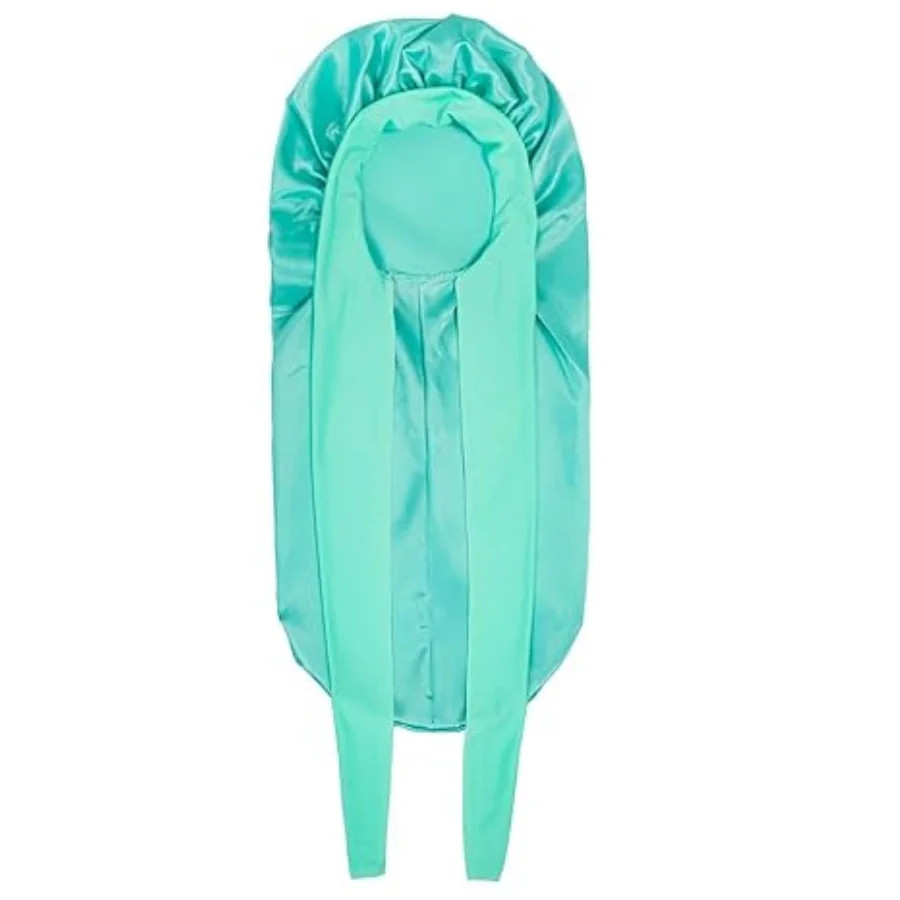 Women Silk Nightcap Suitable for All Hair Styles Large Long Satin Soft Hat for P