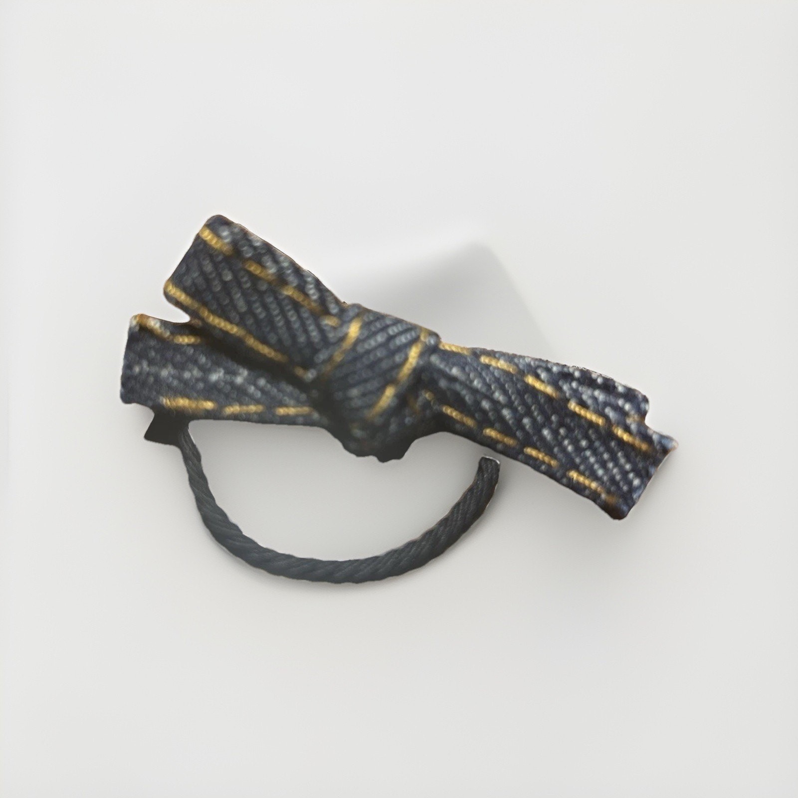 JustMyDress Denim Hair Scrunchies Tie Hair Ring Loop Rope Ponytail Holders