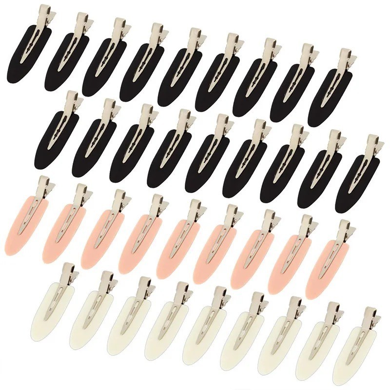 20Pcs/Set No Crease Basic Hair Clips for Women Girls Hair Styling Makeup No Bend