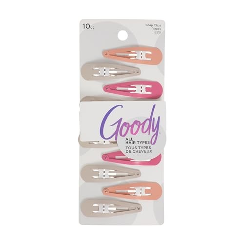Snap & Go Metal Contour Clips, 10 Count, Snap 10 Count (Pack of 1) Warm Tones