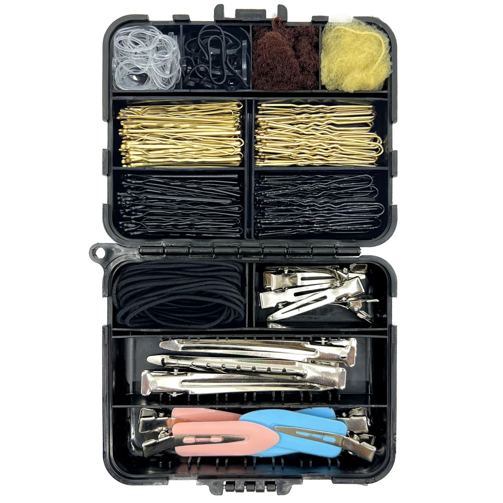 1 Kit 160PCS Hair Accessories Set Clips Women Girls Ballet Storage Box