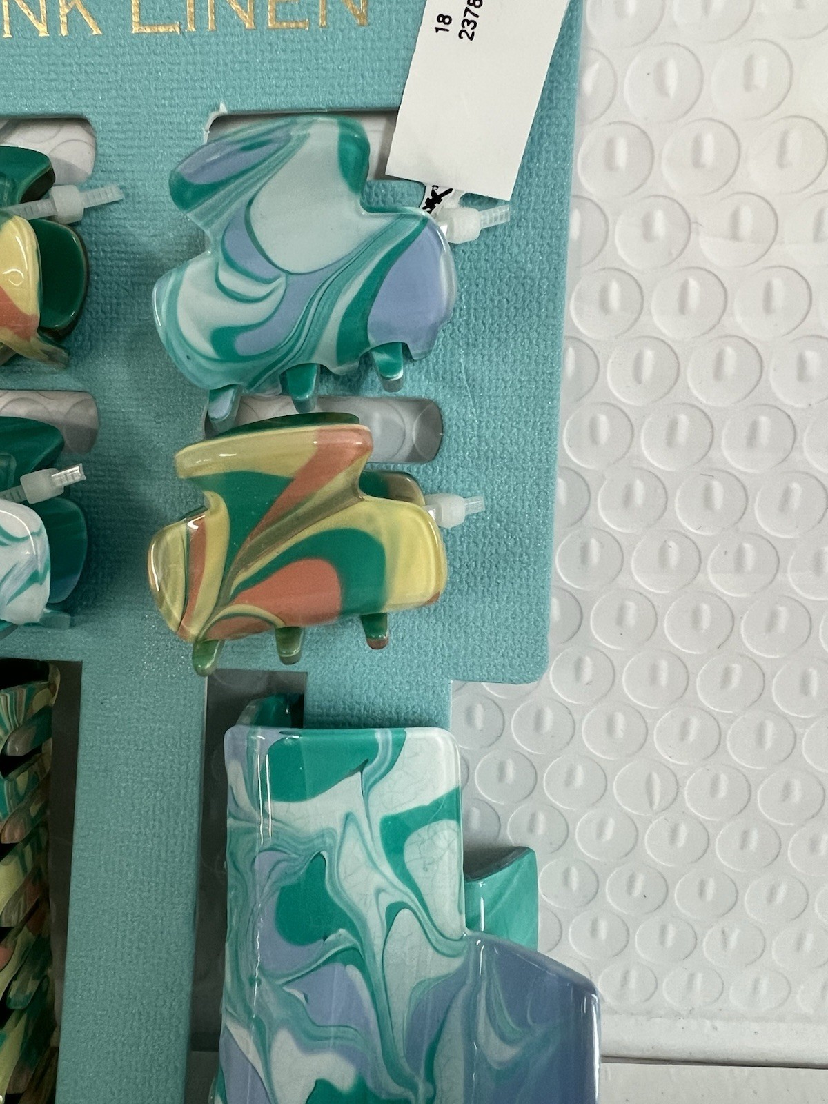 Retro Hair Clips-set Of 6-New With Tags On ~In Original Packaging-multicolor~New