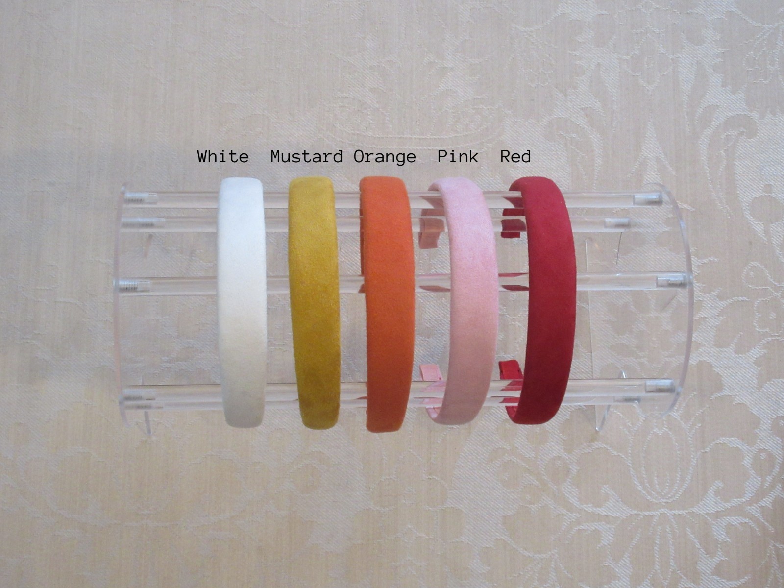 Handmade Preppy Solid Color Faux Suede Headband in 3 Sizes 16 Colors