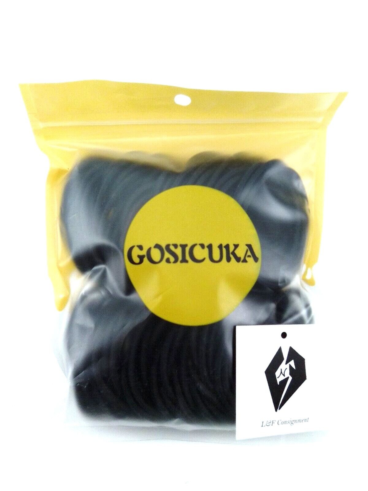 Goskuka 120 Pc. Black Hair Ties For Thick & Curly Hair