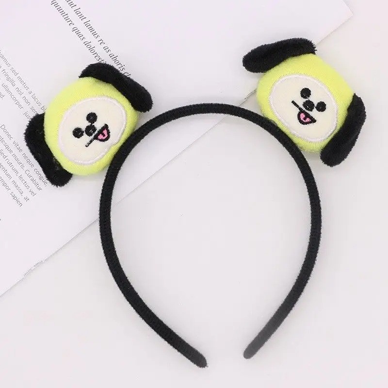 BTS BT21 idol Korean cartoon headband hair accessory hair decoration celebrity